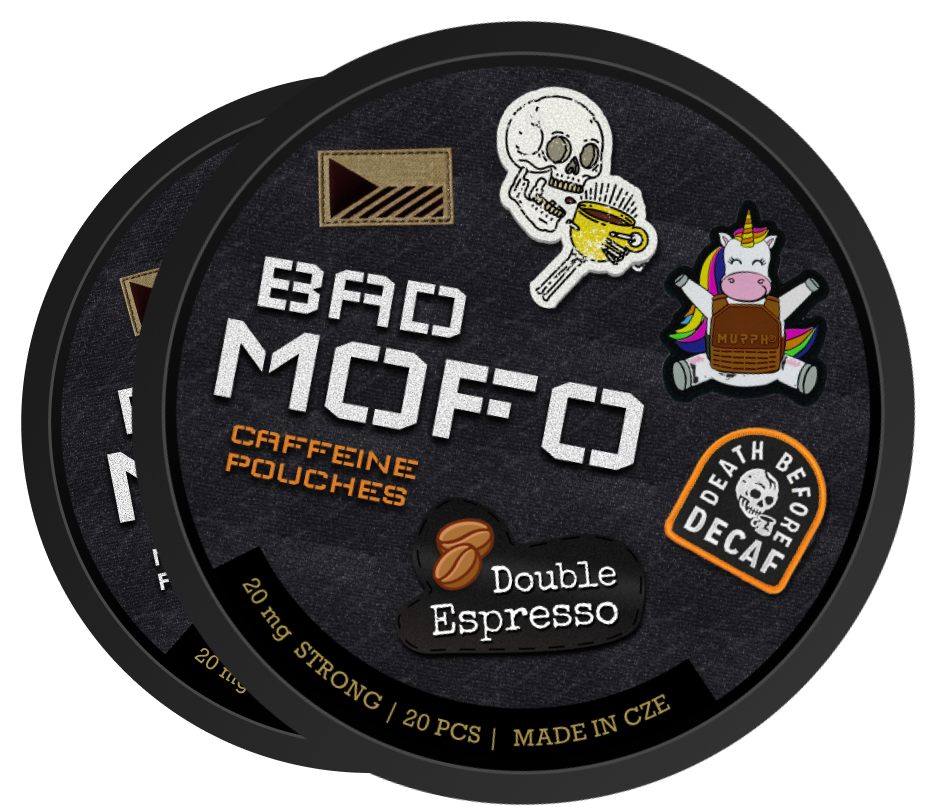 BAD MOFO Caffeine a Nicotine